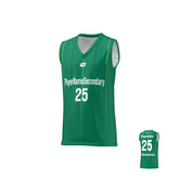 Basketball Jersey Stitch - Green